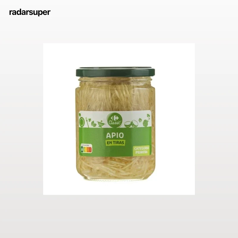 Apio en tiras Classic Carrefour, 250 g.
