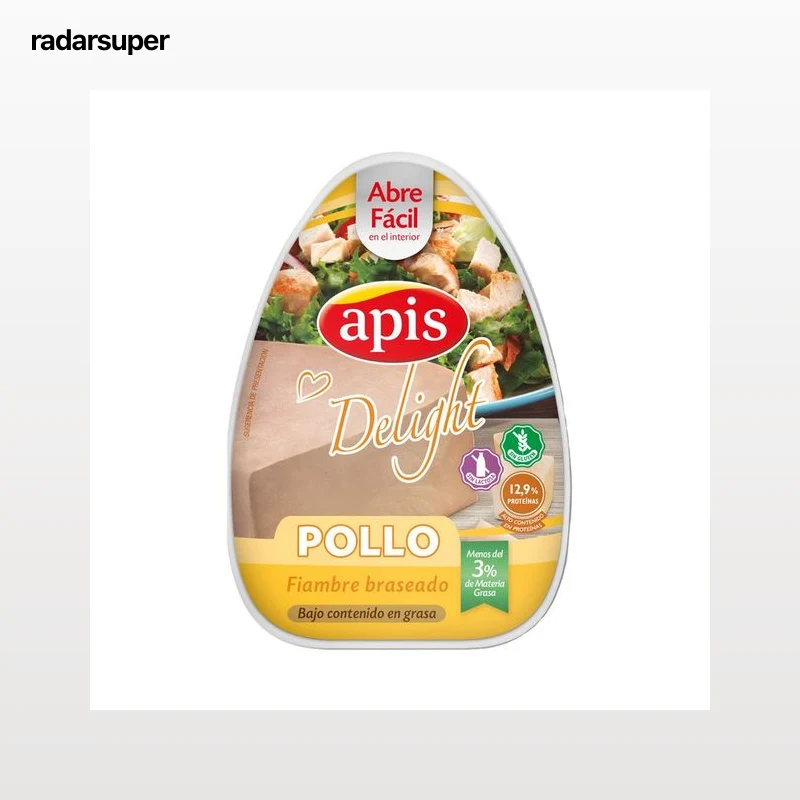 APIS Fiambre de pollo braseado 220 gr