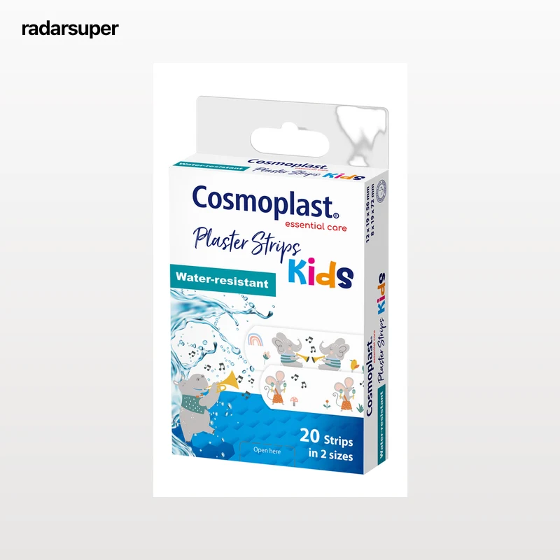 Apósitos Cosmoplast water resistant 20 unidades infantil