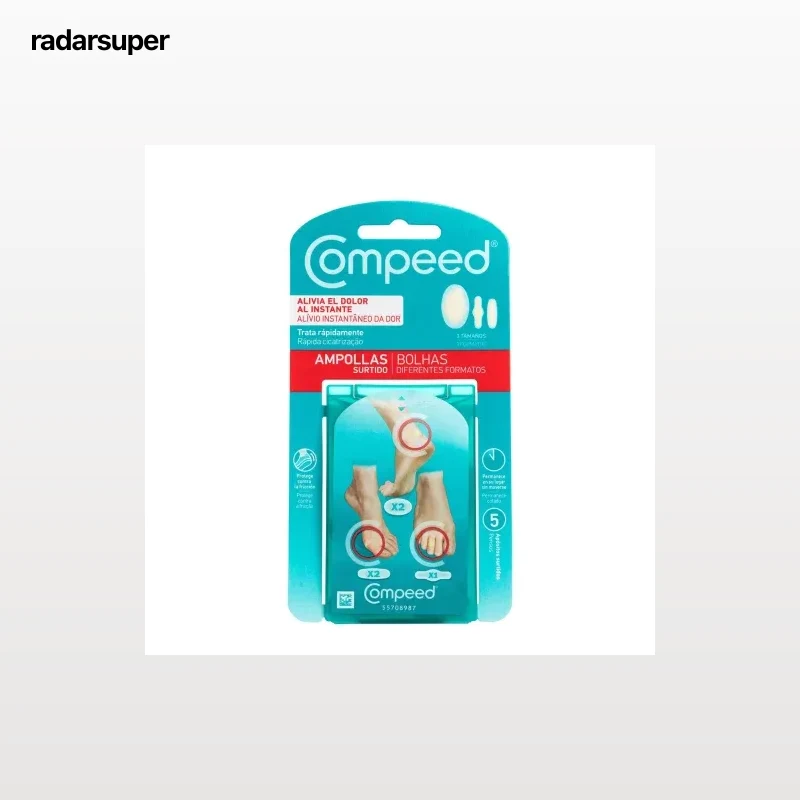 Apósitos para ampollas surtido Compeed 1 ud.