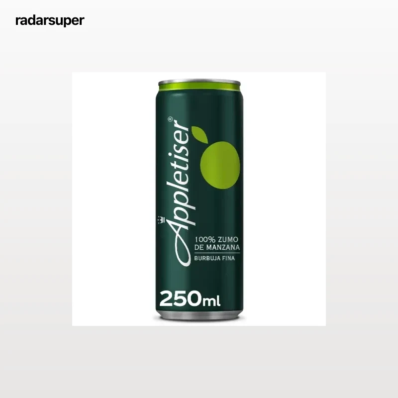 Appletiser 100% zumo de manzana con burbujas finas lata 25 cl.