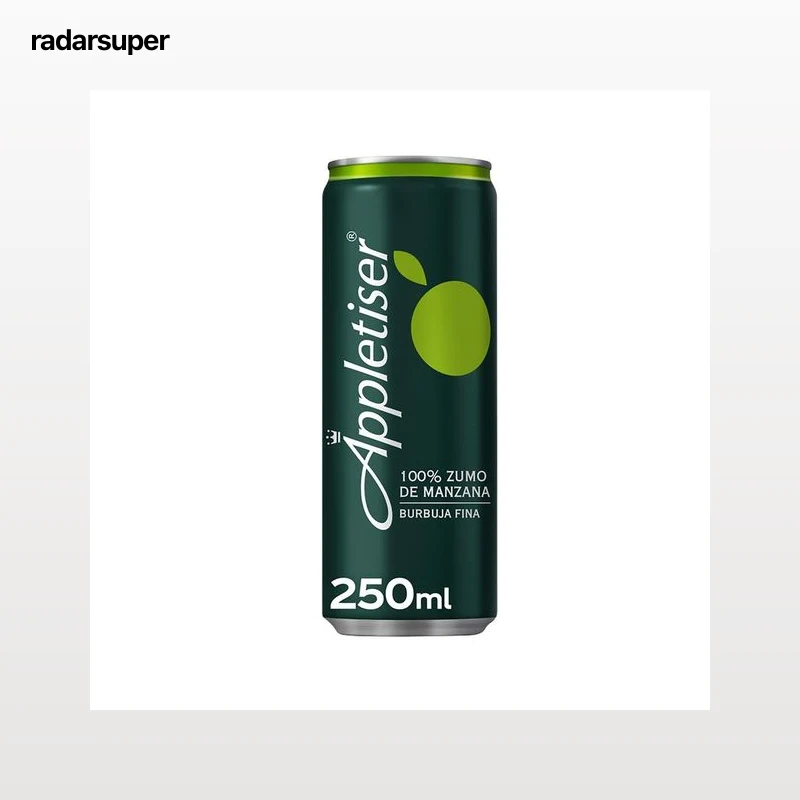 APPLETISER Bebida refrescante de manzana en lata 250 ml.