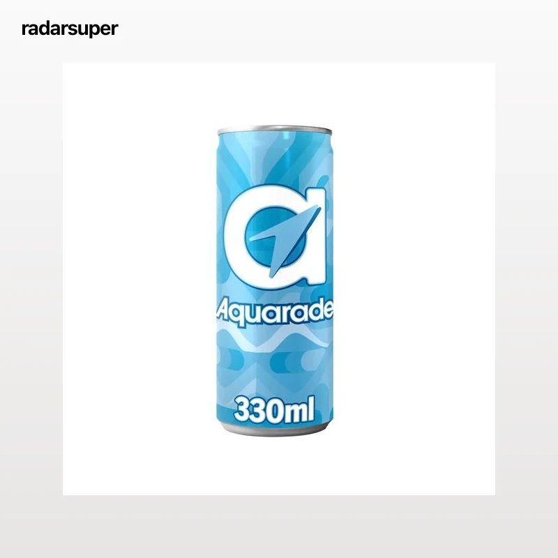 AQUARADE Zero Bebida isotónica de limón lata de 33 cL.