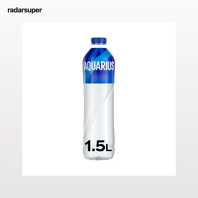 AQUARIUS Bebida isotónica con sabor a limón botella de 1.5 L.