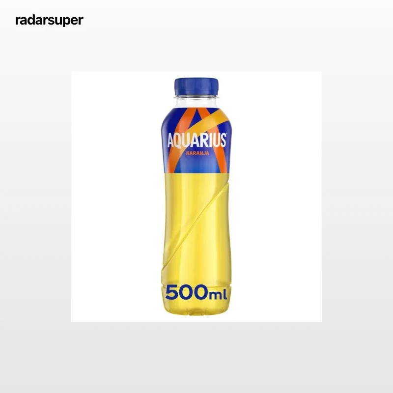 Aquarius bebida isotónica sabor naranja botella 50 cl.