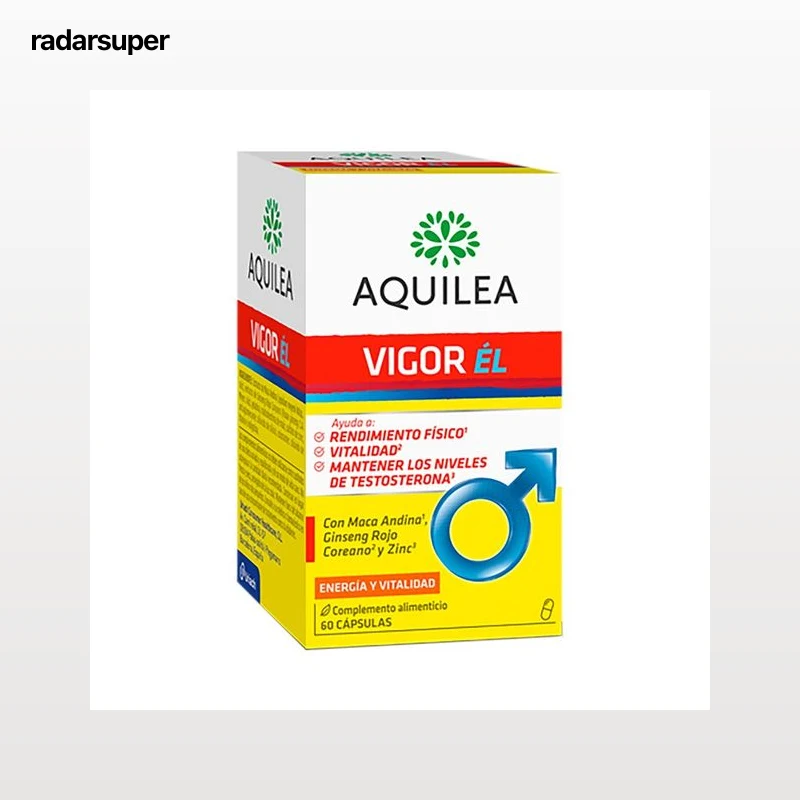 AQUILEA Vigor él Complemento alimenticio para el mantenimiento de los niveles de testosterona 60 uds.