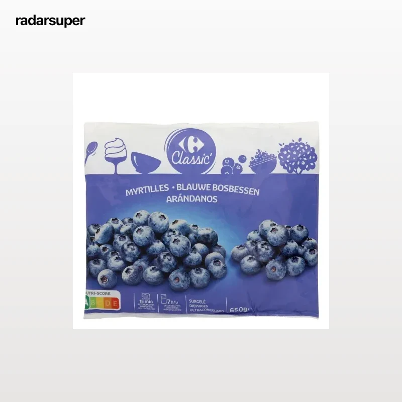 Arándanos Carrefour Classic 650 g.