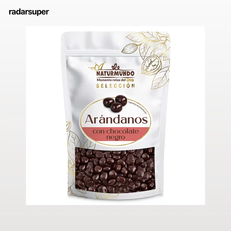 Arándanos recubiertos de chocolate negro Dia Naturmundo 150 g