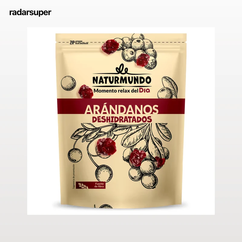 Arándanos rojos deshidratados Dia Naturmundo 150 g