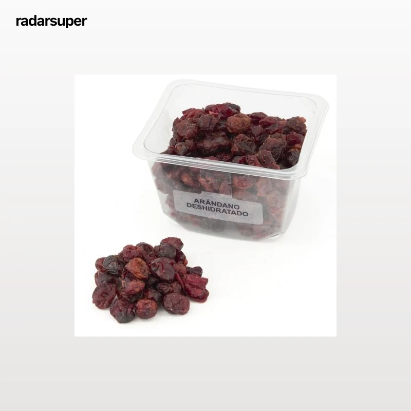 Arandanos rojos deshidratados El Mercado tarrina 200 g