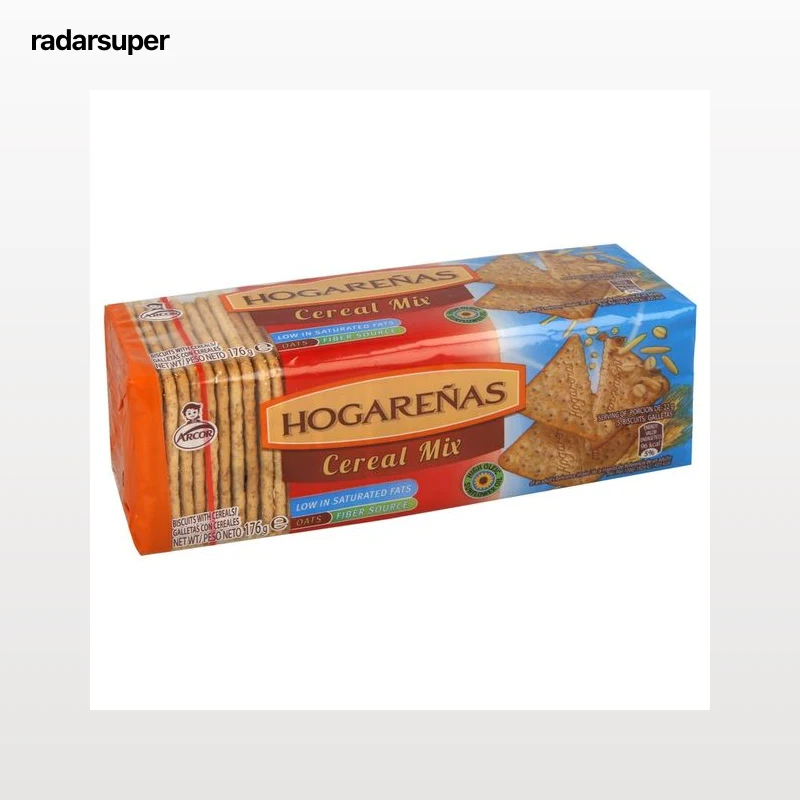 ARCOR Galletas de cereal mix hogareñas 176 g.