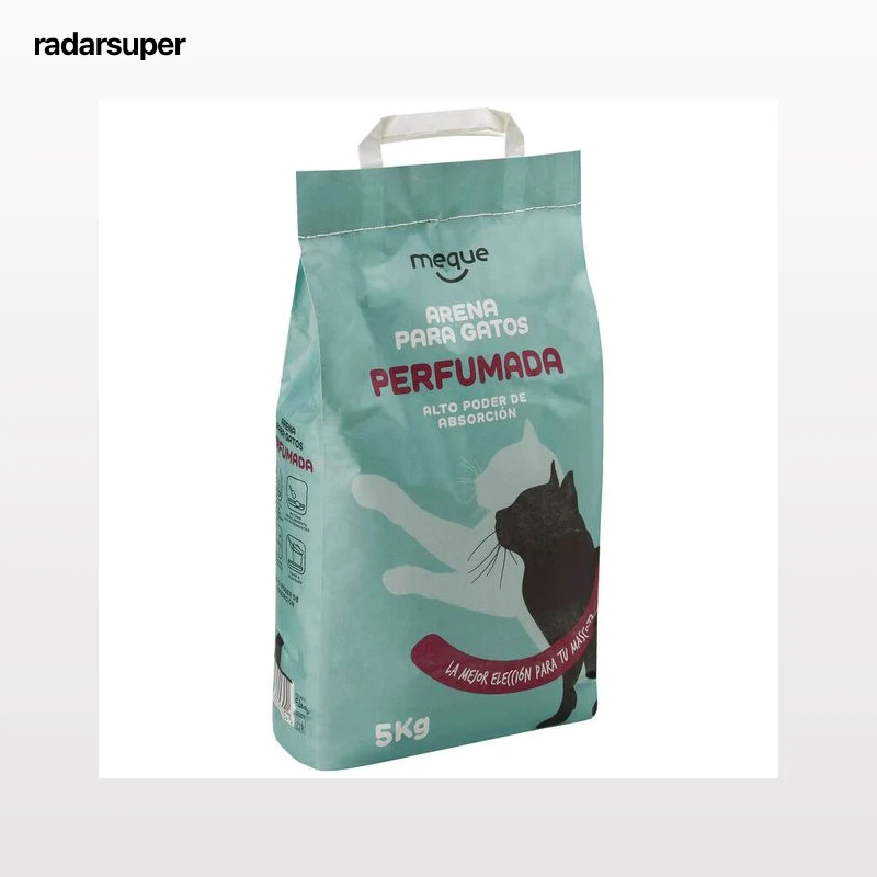 Arena gato Meque perfumada 5kg