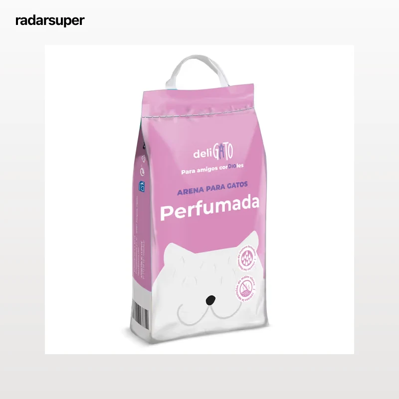 Arena para gatos absorbente perfumada Dia Deligato 5 Kg