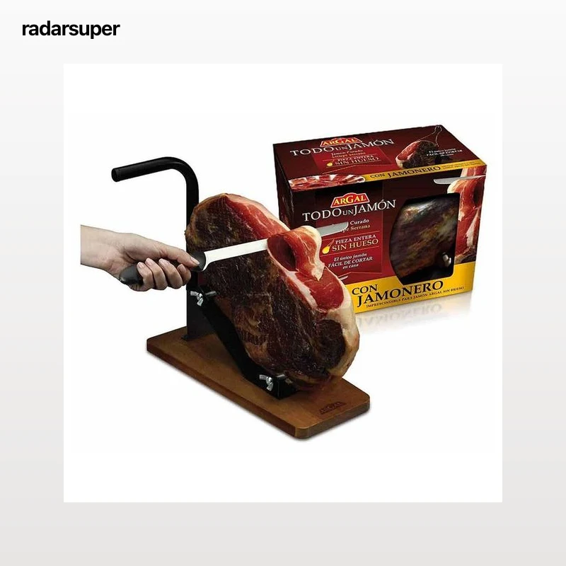 ARGAL Centro de jamón sin hueso ARGAL pieza de 3,7 kilos (peso aproximado)
