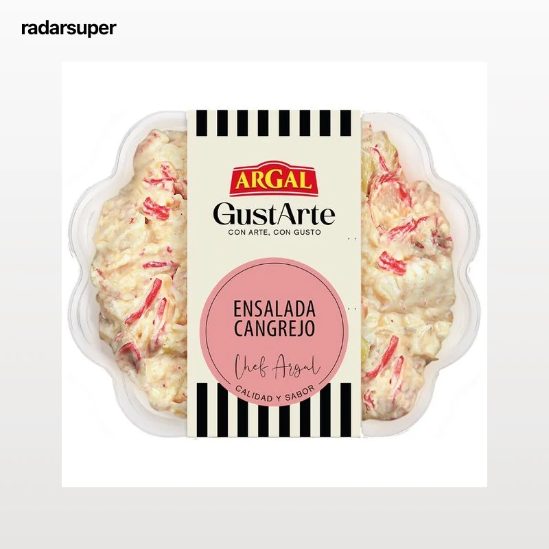 ARGAL Gustarte Ensalada de cangrejo, lista para comer 240 g.