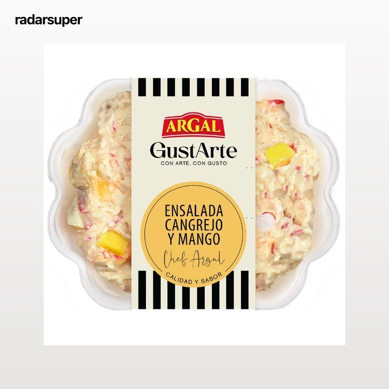 ARGAL Gustarte Ensalada de cangrejo y mango 240 g.