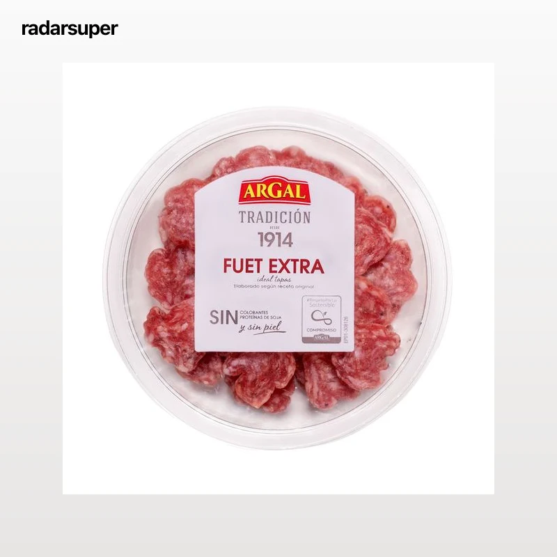 ARGAL Tradición 1914 Fuet extra cortado en tapas sin piel 80 g.