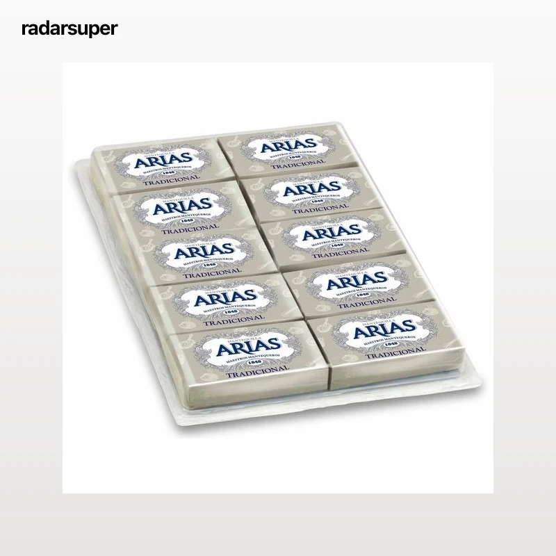 ARIAS Pastillas de mantequilla tradicional ARIAS 10 X 11.5 gr.