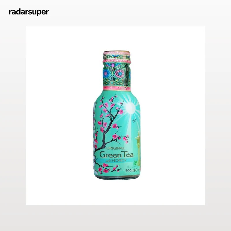 ARIZONA Bebida de té verde con miel y ginseng botella de 50 cl.