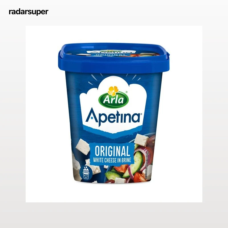 ARLA APETINA Dados de queso blanco estilo mediterráneo en salmuera 200 g.