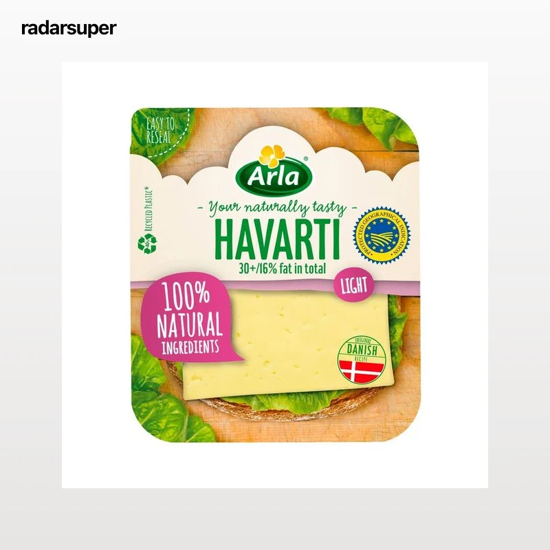 ARLA Queso Havarti light en lonchas 175 g.
