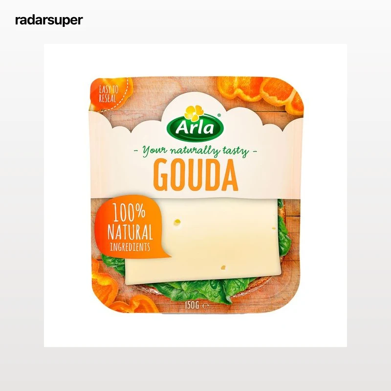 ARLA Queso en lonchas gouda 150 g.