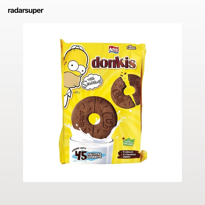 ARLUY Donkis Galletas de chocolate 400 g.