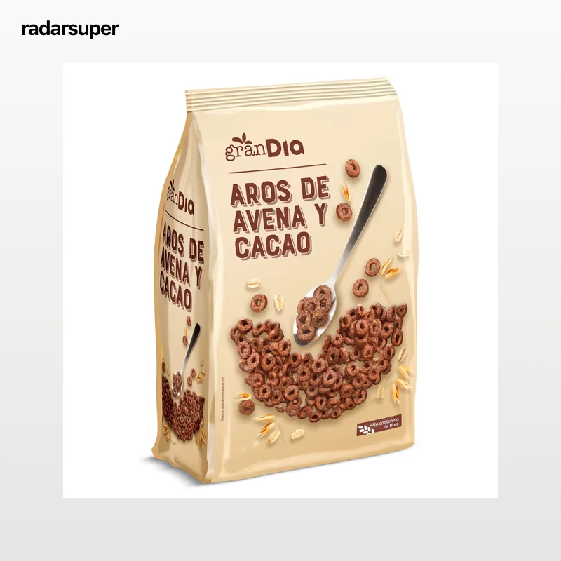 Aros de avena y cacao Gran Dia 400 g