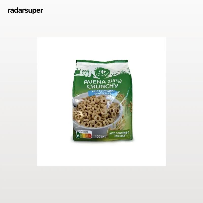 Aros de avena Carrefour Classic 400 g.