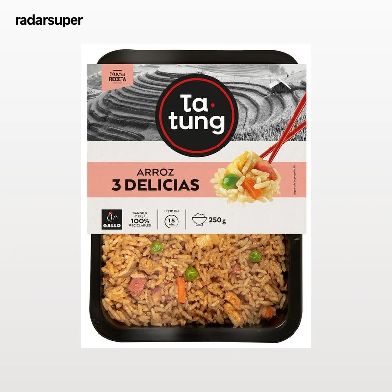 Arroz 3 delicias Ta-tung 250g