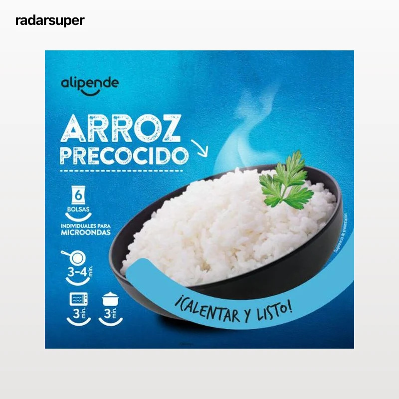 Arroz Alipende 1kg precocido