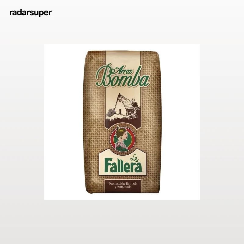 Arroz bomba categoría extra La Fallera 1 kg.