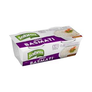 Arroz cocido basmati Sabroz