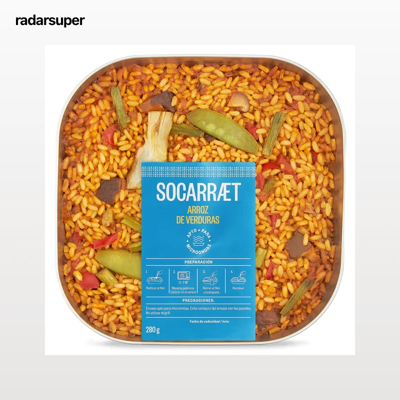 Arroz cocido con verduras Socarraet 280 g