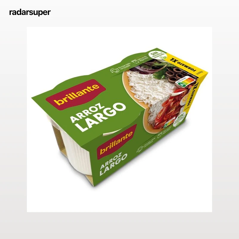 Arroz largo Brillante pack 2 xl