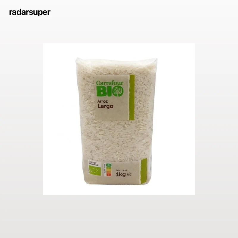 Arroz largo ecológico Carrefour Bio 1 kg