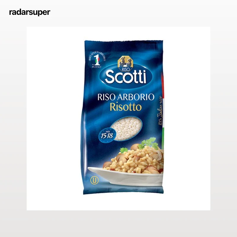 Arroz largo para risotto Scotti 500g
