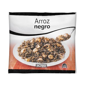 Arroz negro Hacendado ultracongelado