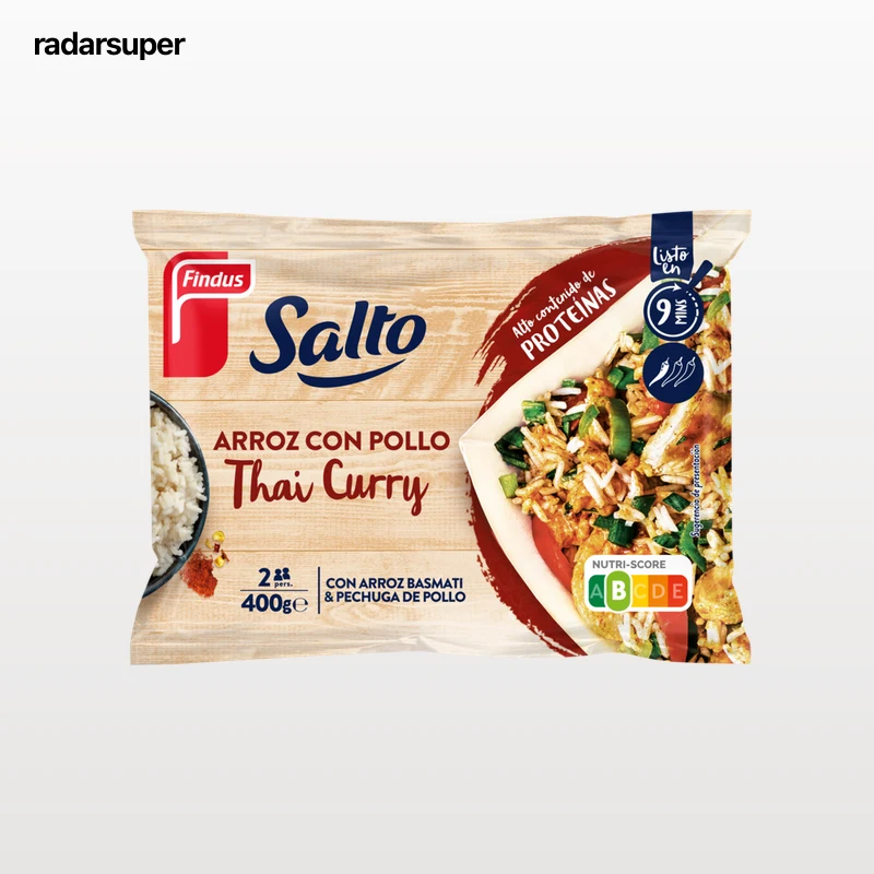 Arroz con pollo Findus 400g Thai Curry