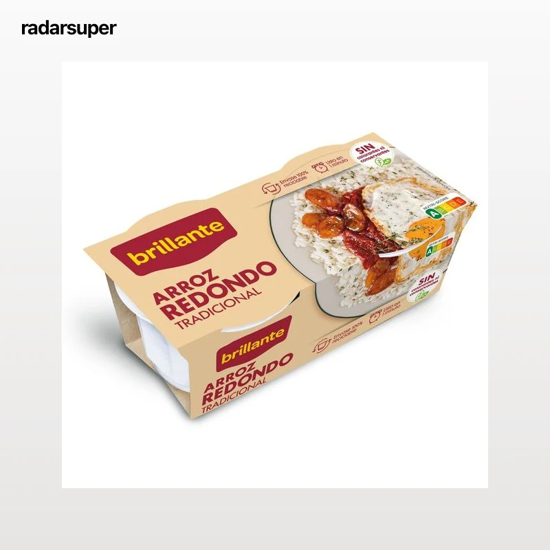 Arroz redondo Brillante pack 2
