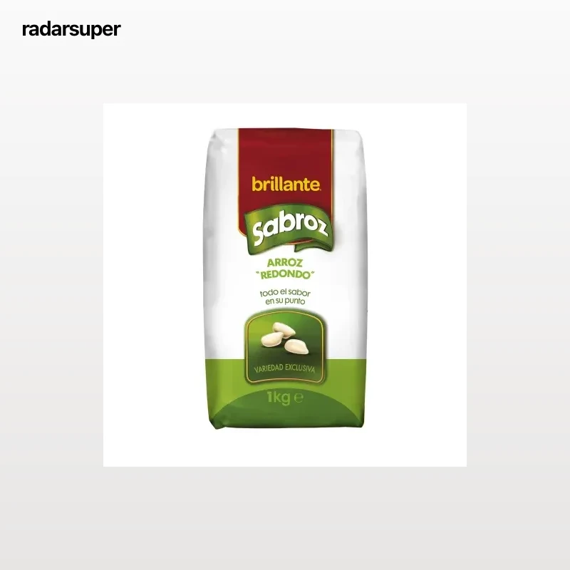 Arroz redondo Brillante Sabroz 1 kg.