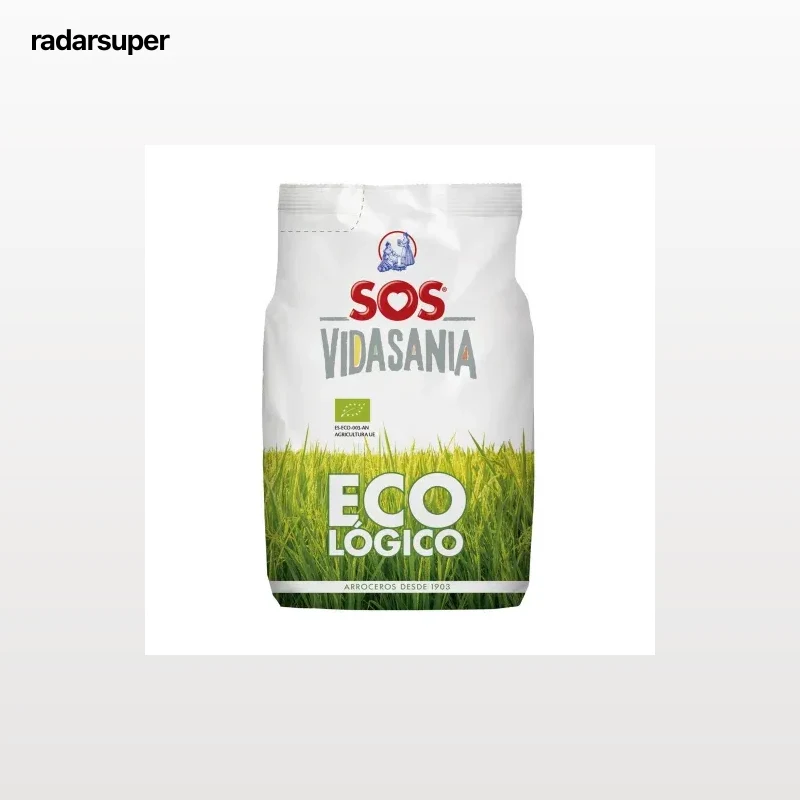 Arroz redondo ecológico Sos 1 kg.