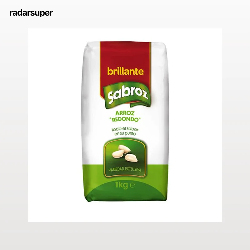 Arroz sabroz Brillante 1kg redondo