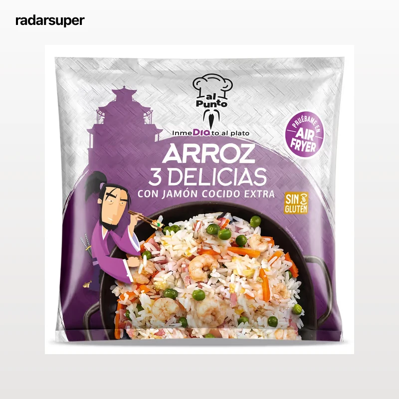 Arroz tres delicias Dia Al Punto 850 g