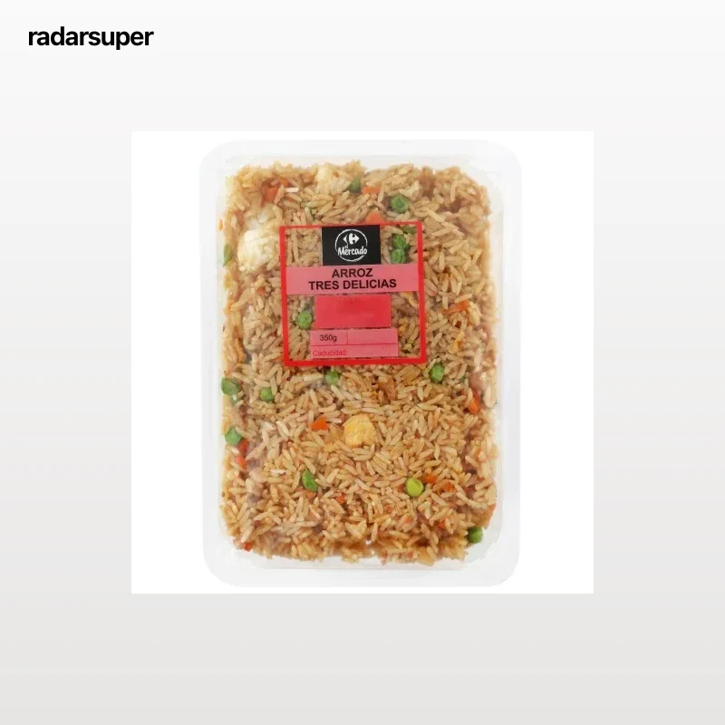 Arroz tres delicias Carrefour El Mercado 350 g