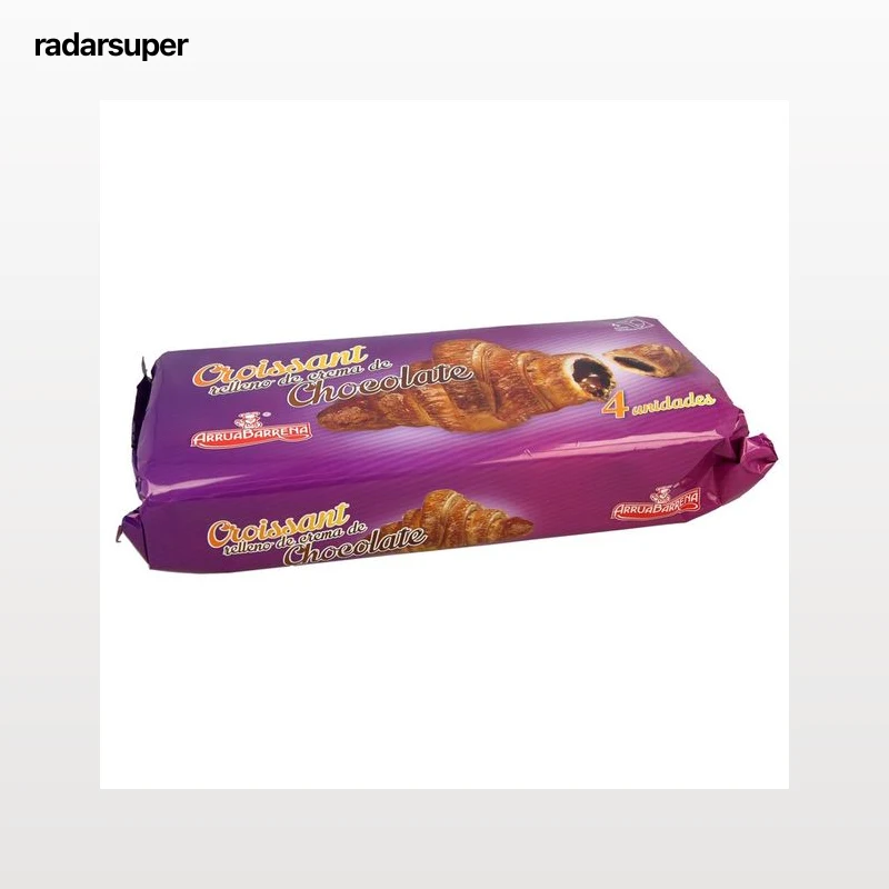 ARRUABARRENA Croissant relleno de chocolate 4 x 35 g.