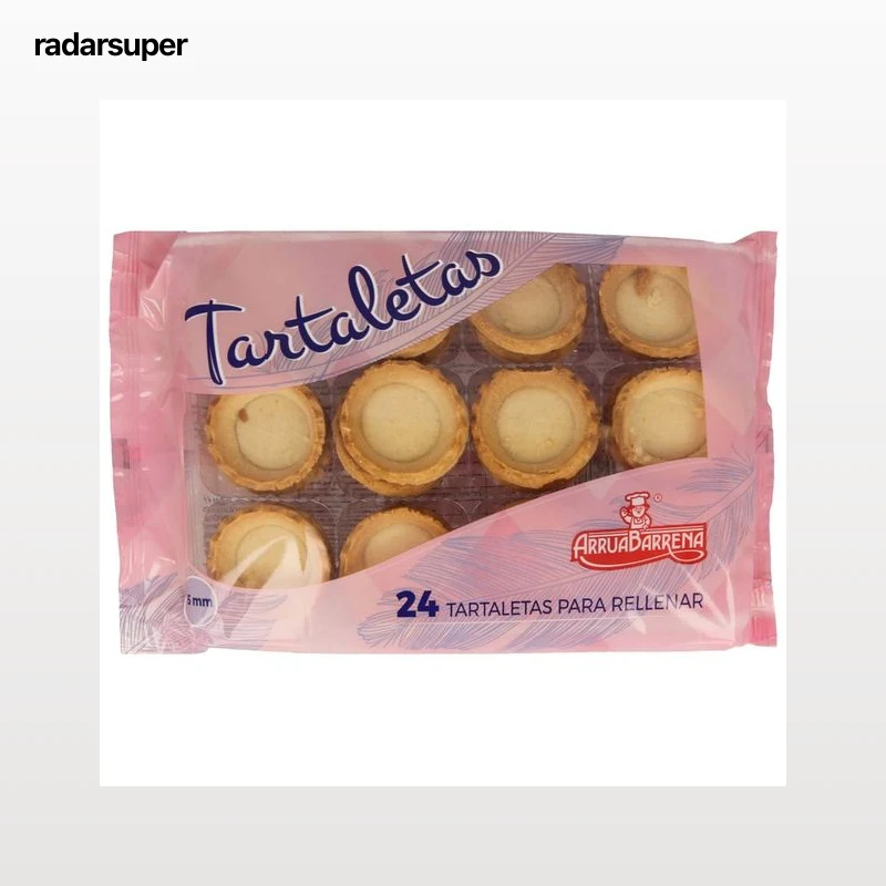 ARRUABARRENA Tartaletas pequeñas para rellenar 24 uds. 180 g.