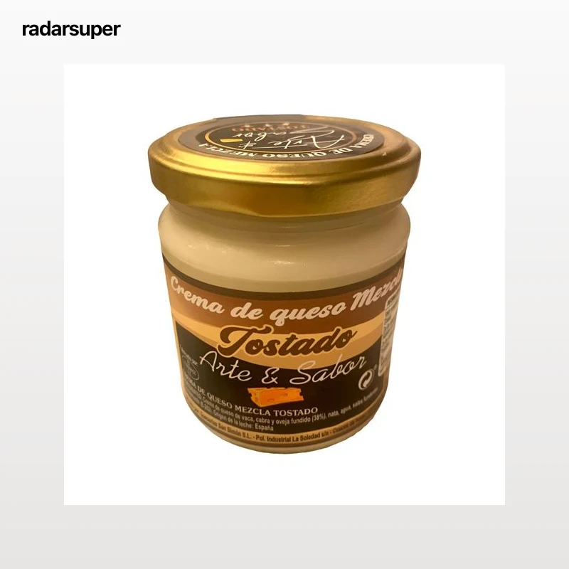 ARTE&SABOR Crema de queso mezcla (vaca, cabra y oveja) 175 g.