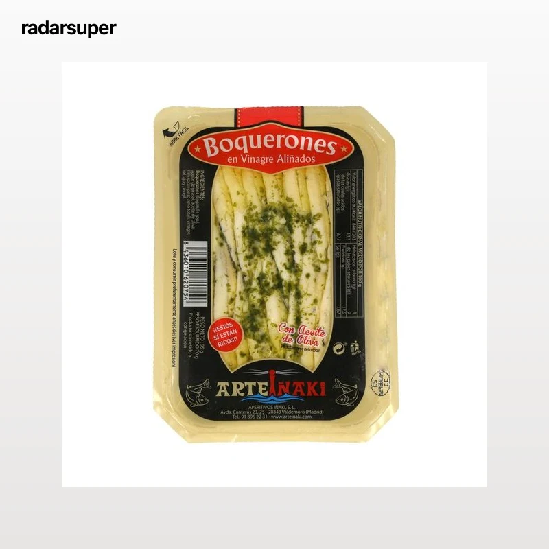 ARTEIÑAKI Boquerones en vinagre aliñados, ARTEIÑAKI, 70 g.