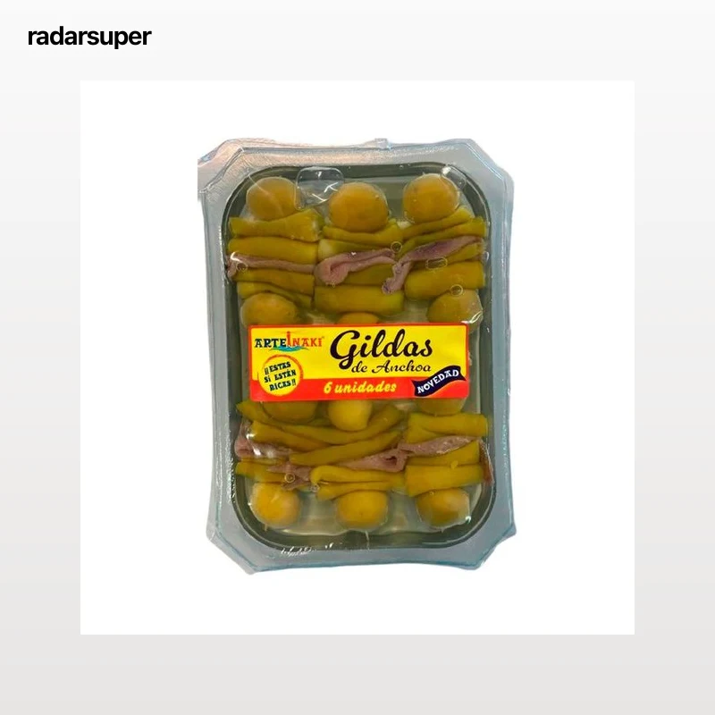ARTEIÑAKI Gilda de anchoas 6unds 100gr